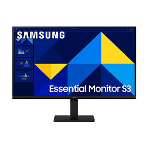 Samsung Essential S3, 27'', Full HD, IPS, must - Monitor LS27D300GAUXEN