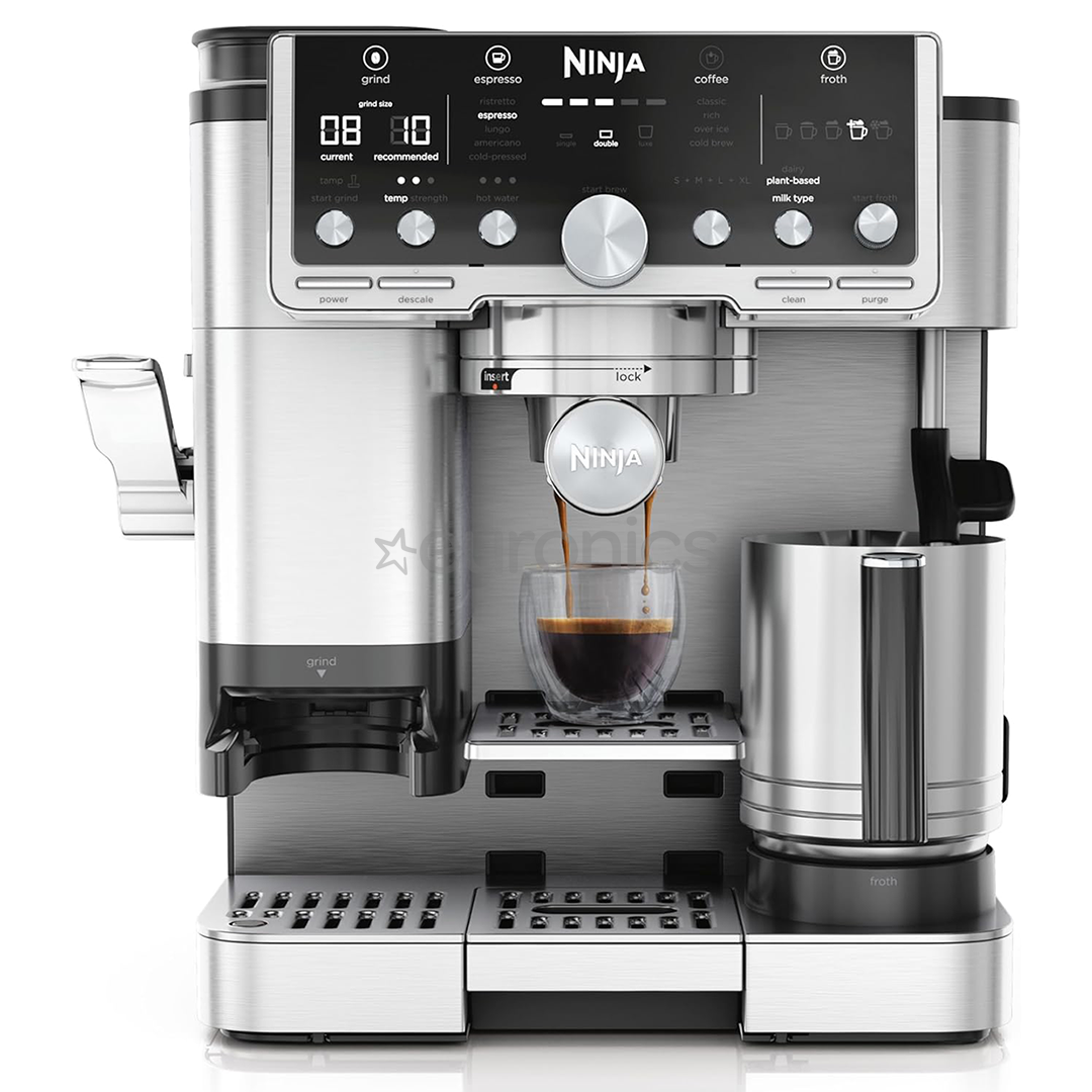 Ninja Luxe Café Pro, black/stainless steel - Espresso machine