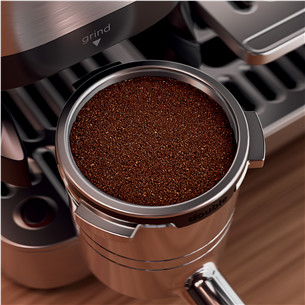 Ninja Luxe Café Pro, must/roostevaba teras - Espressomasin