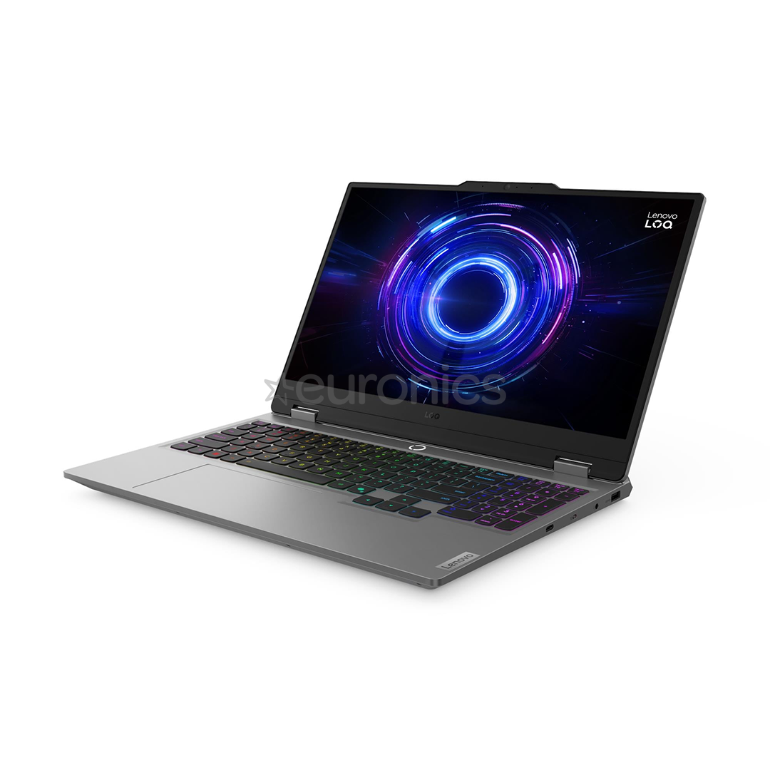Lenovo LOQ 15IRX10, 15,6'', Full HD, 144 Гц, i5, 24 ГБ, 1 ТБ, RTX 5050, ENG, серый - Ноутбук