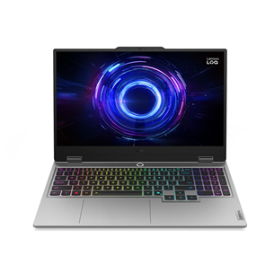 Lenovo LOQ 15IRX10, 15,6'', Full HD, 144 Гц, i7, 24 ГБ, 1 ТБ, RTX 5060, ENG, серый - Ноутбук 83JE001BNT