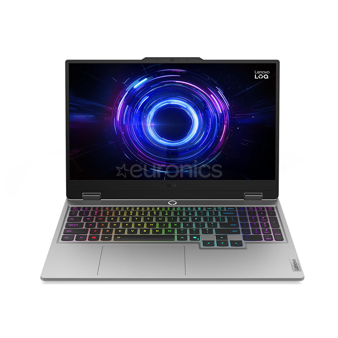 Lenovo LOQ 15IRX10, 15,6'', Full HD, 144 Hz, i7, 24 GB, 1 TB, RTX 5060, ENG, luna grey - Notebook
