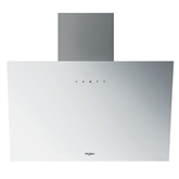 Whirlpool, 650 m³/h, width 60 cm, white - Cooker hood