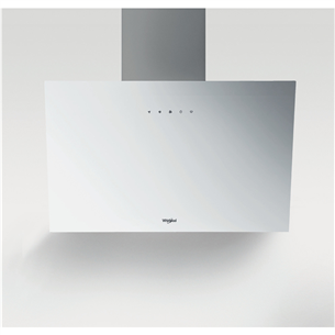 Whirlpool, 650 m³/h, width 60 cm, white - Cooker hood