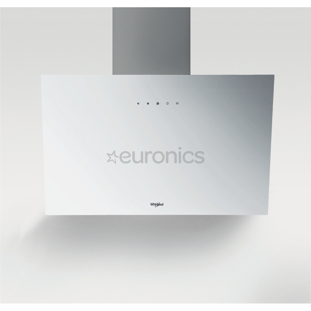 Whirlpool, 650 m³/h, width 60 cm, white - Cooker hood
