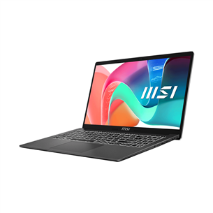 MSI Modern 15 F13M, 15,6'', i3, 16 GB, 512 GB, tumehall - Sülearvuti