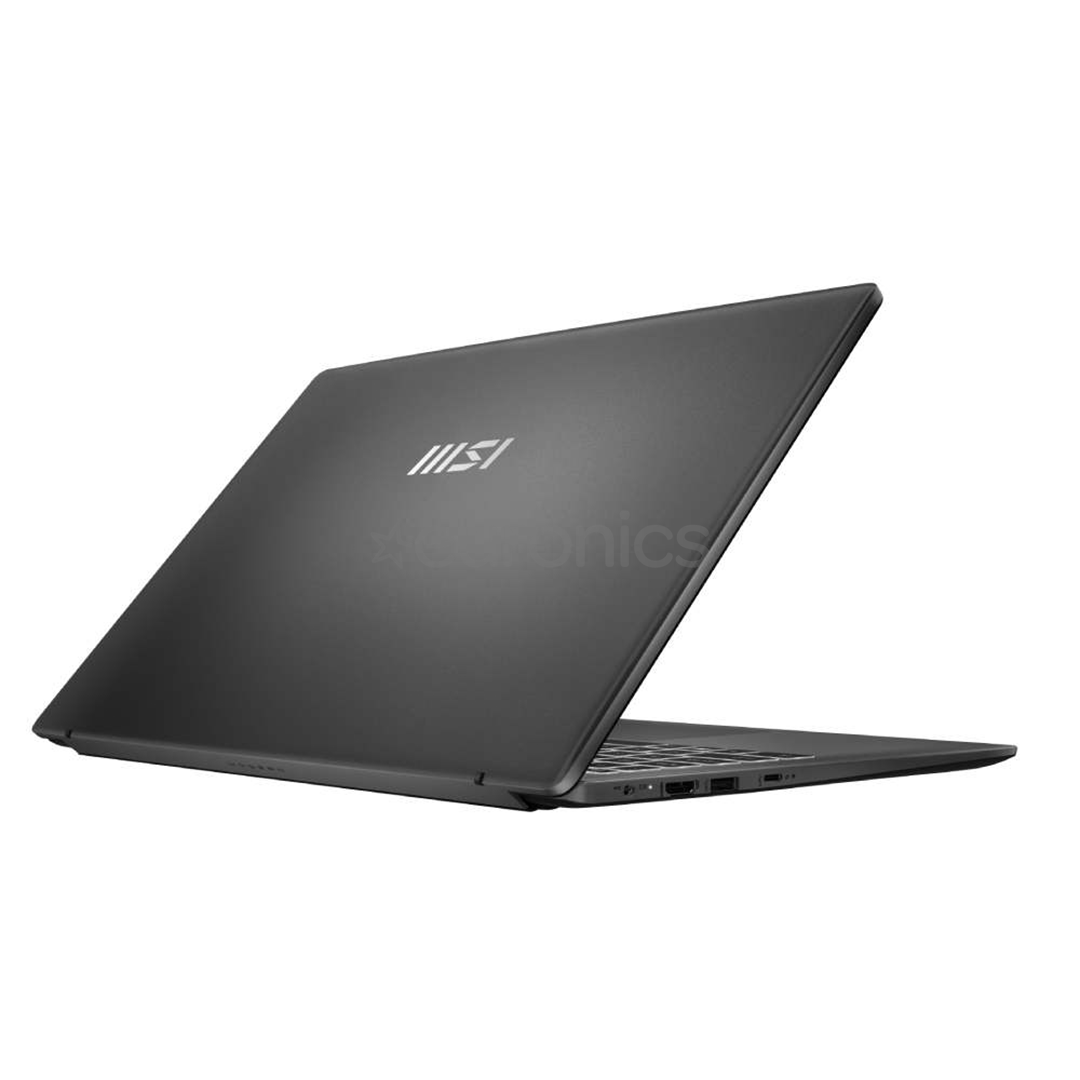 MSI Modern 15 F13M, 15,6'', i3, 16 GB, 512 GB, tumehall - Sülearvuti