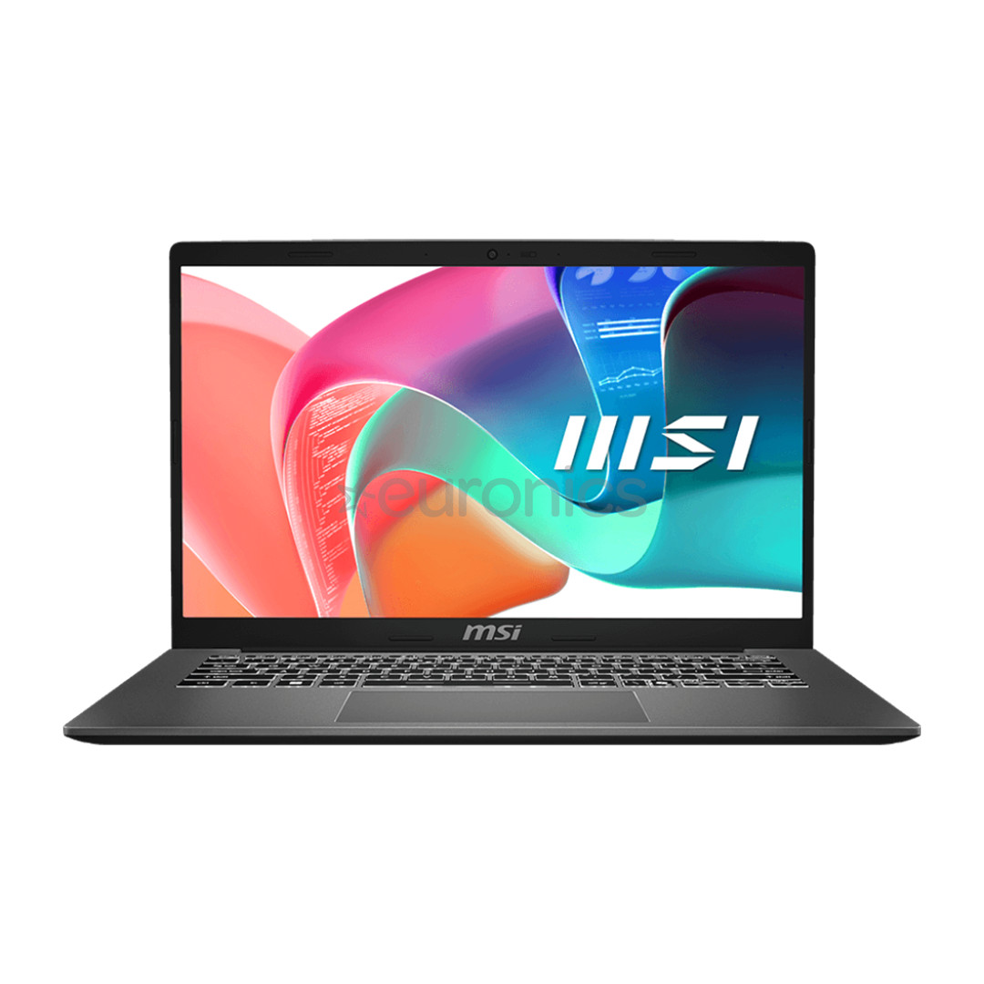 MSI Modern 14 F13M, 14'', i5, 16 GB, 512 GB, ENG, tumehall - Sülearvuti