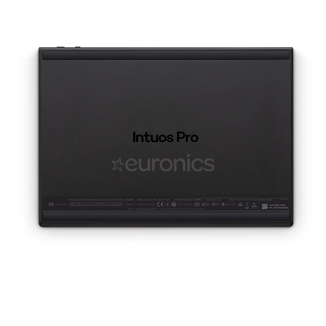 Wacom Intuos Pro (2025) Medium, must - Graafikalaud