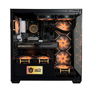 Intop Gaming R7 Aqua, Ryzen 7, 32 GB, 1 TB, RTX 5070, black - Desktop PC