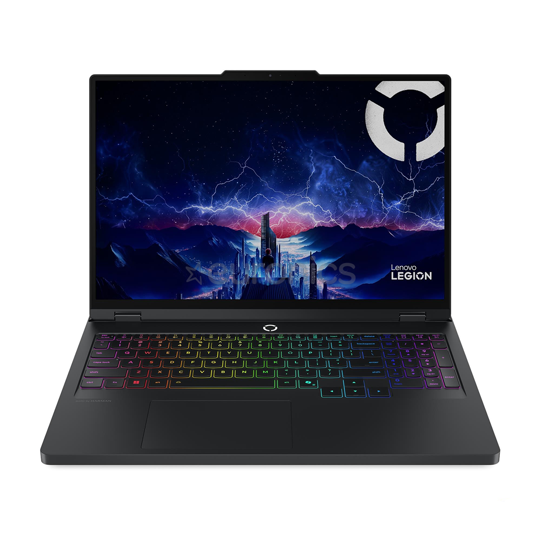 Lenovo Legion Pro 5 16IAX10, 16'', WQXGA, OLED, 165 Hz, Ultra 9, 32 GB, 2 TB, RTX 5070, ENG, must - Sülearvuti
