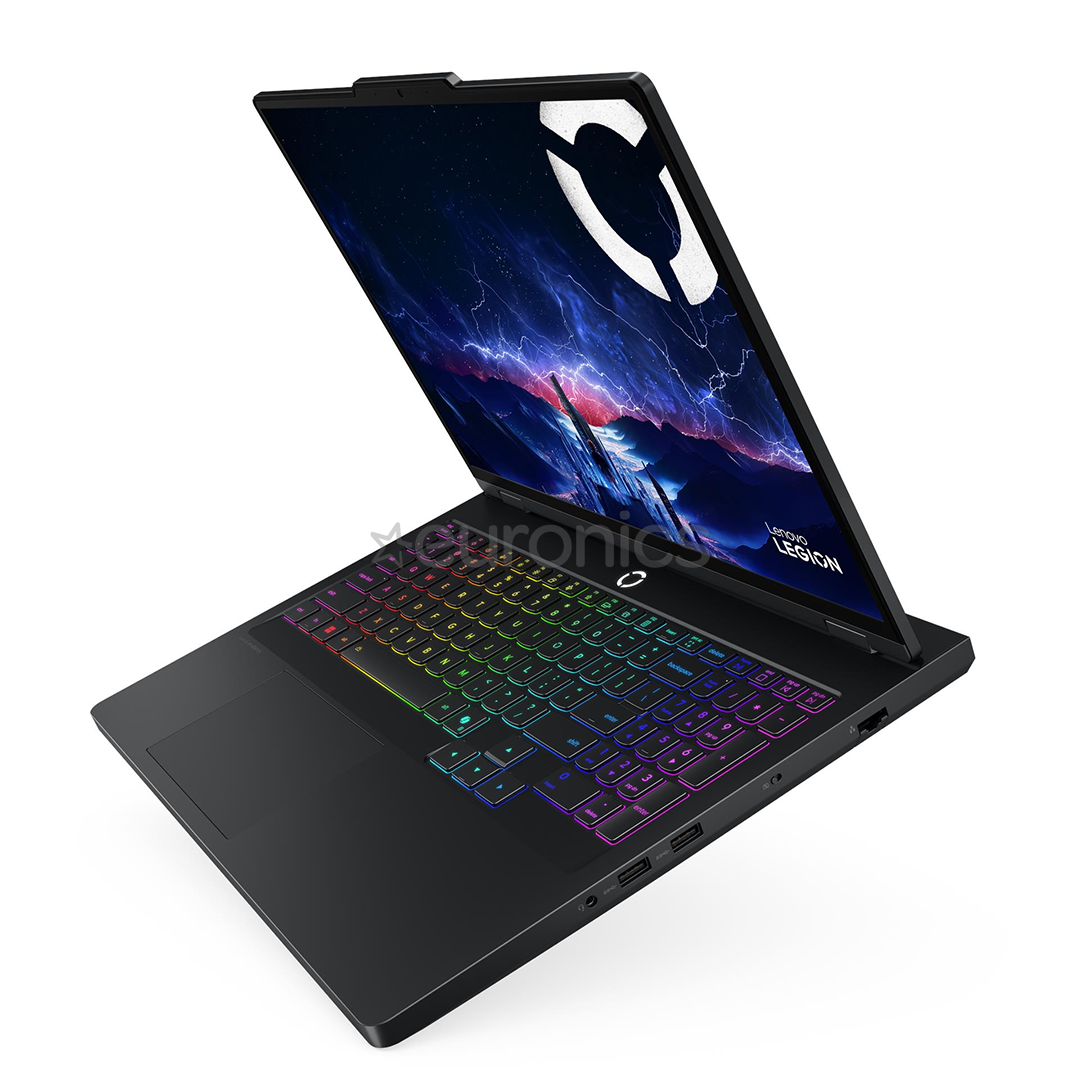 Lenovo Legion Pro 5 16IAX10, 16'', WQXGA, OLED, 165 Hz, Ultra 9, 32 GB, 2 TB, RTX 5070, ENG, must - Sülearvuti