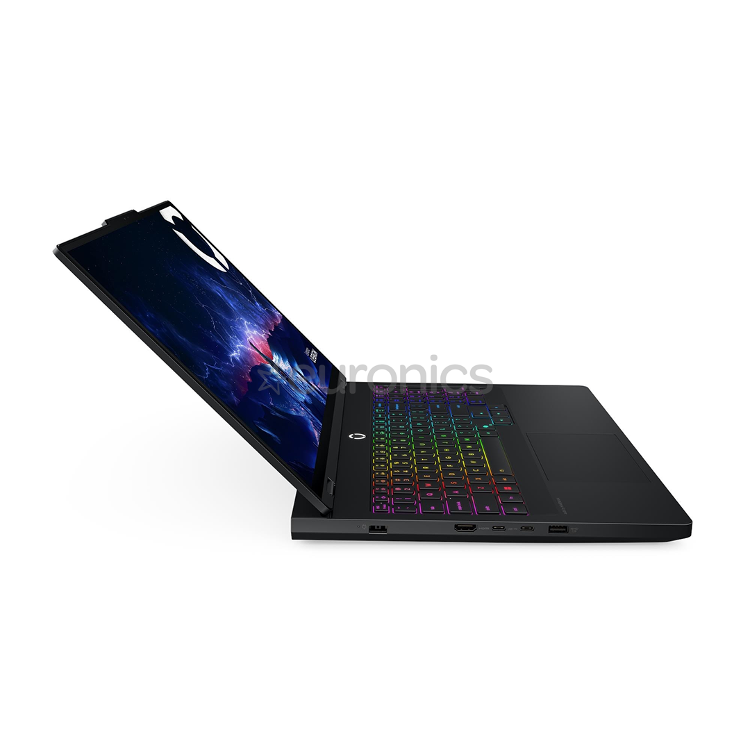 Lenovo Legion Pro 5 16IAX10, 16'', WQXGA, OLED, 165 Hz, Ultra 9, 32 GB, 2 TB, RTX 5070, ENG, must - Sülearvuti