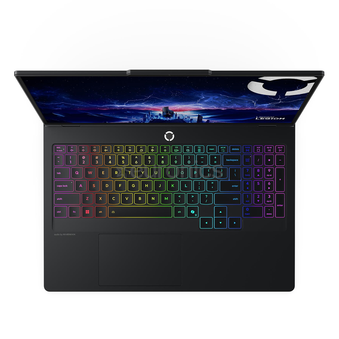 Lenovo Legion Pro 5 16IAX10, 16'', WQXGA, OLED, 165 Hz, Ultra 9, 32 GB, 2 TB, RTX 5070, ENG, must - Sülearvuti