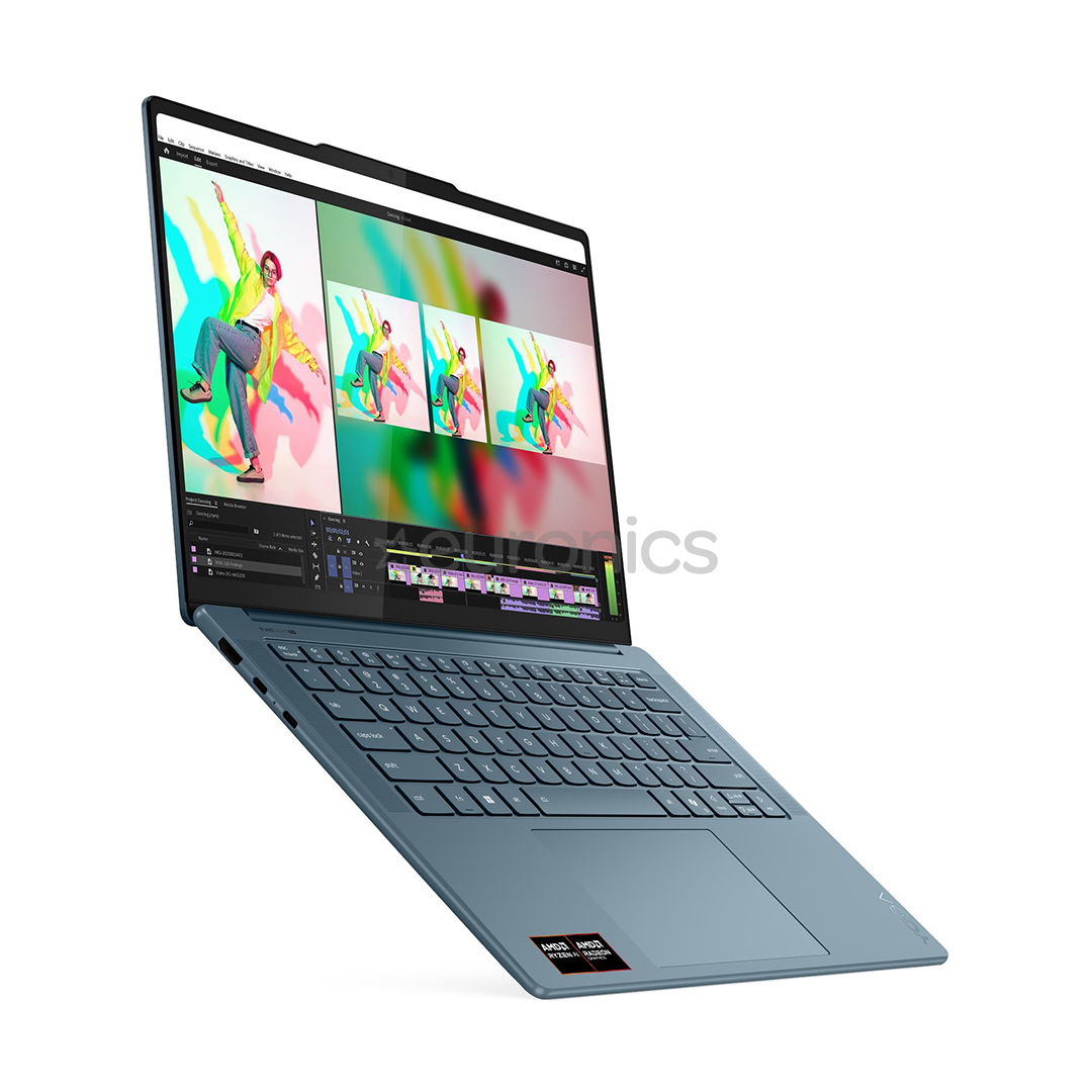 Lenovo Yoga 7 14ASP10, 14,5'', 3K, OLED, 90 Hz, Ryzen AI 9, 32 GB, 1 TB, ENG, tidal teal - Notebook