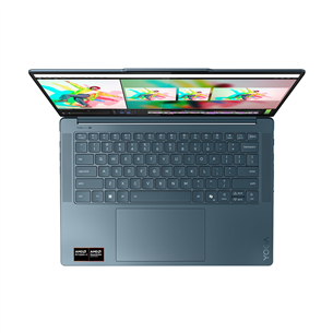 Lenovo Yoga 7 14ASP10, 14,5'', 3K, OLED, 90 Hz, Ryzen AI 9, 32 GB, 1 TB, ENG, tidal teal - Notebook