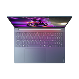 Lenovo Yoga Pro 9 16IAH10, 16'', 3.2K, OLED, 120 Гц, Ultra 9, 64 ГБ, 2 ТБ, RTX 5070, ENG, синий - Ноутбук