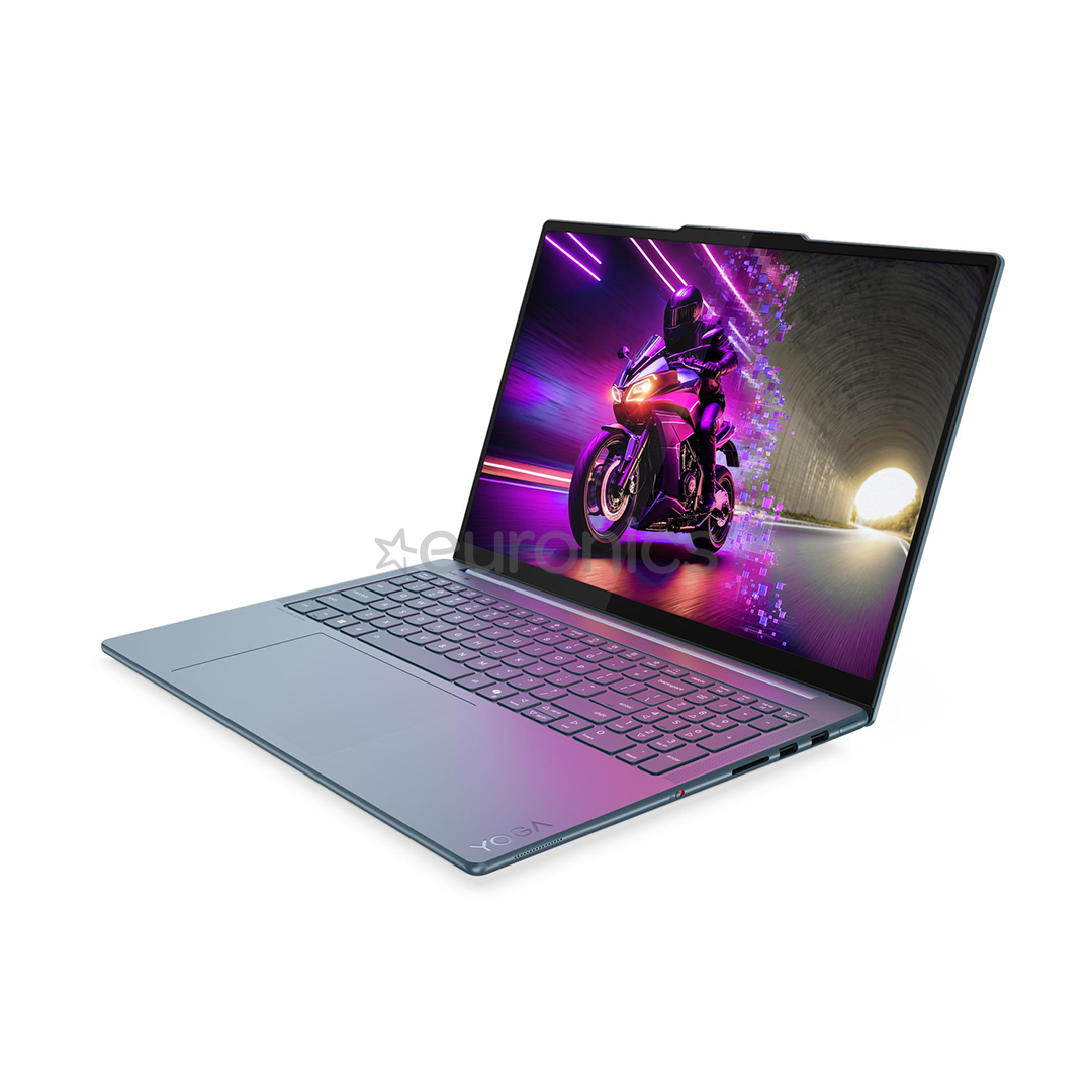 Lenovo Yoga Pro 9 16IAH10, 16'', 3.2K, OLED, 120 Гц, Ultra 9, 64 ГБ, 2 ТБ, RTX 5070, ENG, синий - Ноутбук