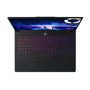 Lenovo Legion Pro 7 16IAX10H, 16'', WQXGA, OLED, 240 Hz, Ultra 9, 32 GB, 1 TB, RTX 5070 Ti, ENG, must - Sülearvuti