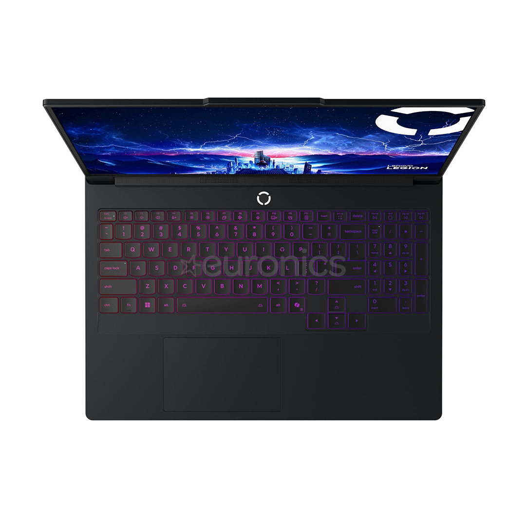 Lenovo Legion Pro 7 16IAX10H, 16'', WQXGA, OLED, 240 Hz, Ultra 9, 32 GB, 1 TB, RTX 5070 Ti, ENG, eclipse black - Notebook