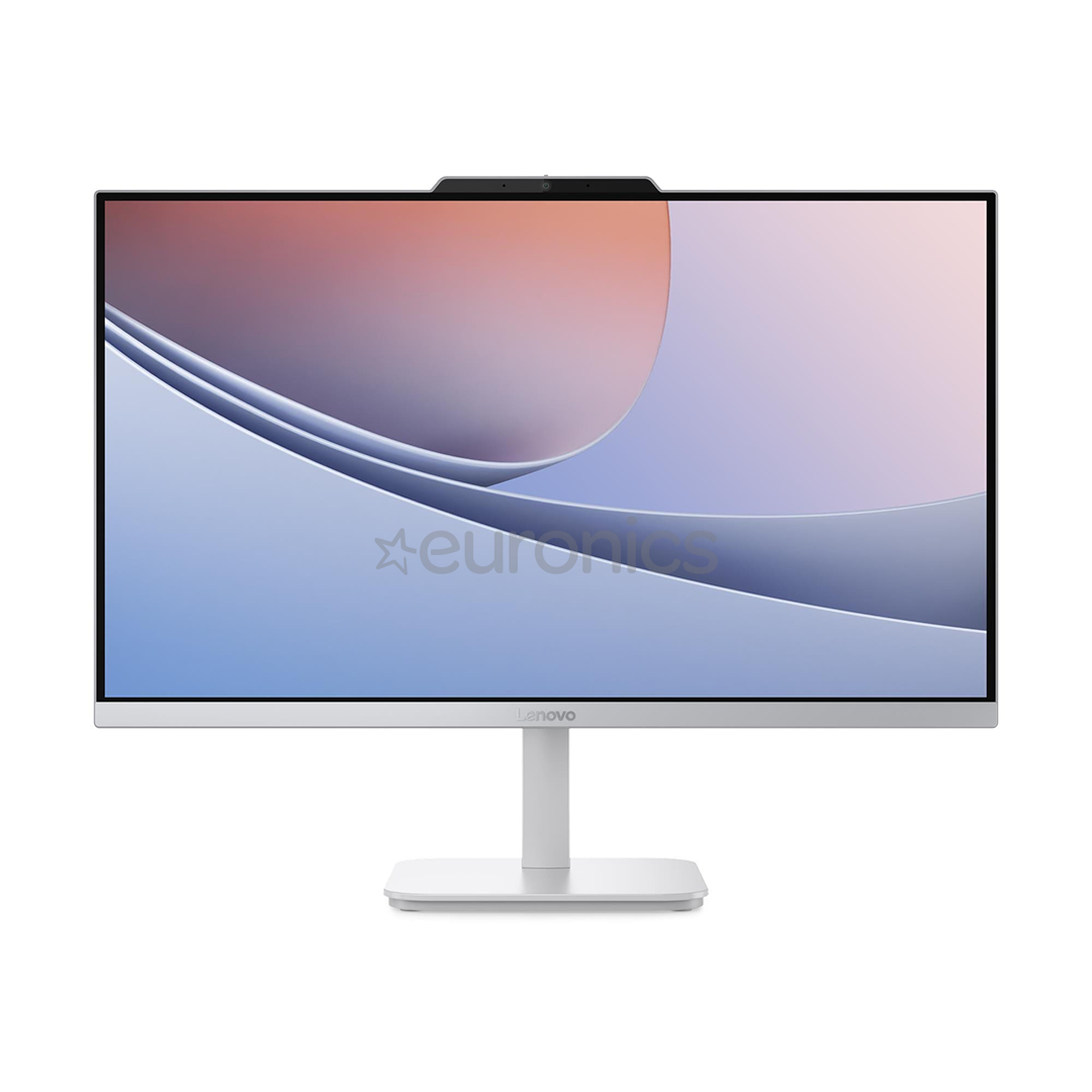 Lenovo A100 AIO, 23.8", FHD, i3, 16 GB, 512 GB, cloud grey - All in one desktop PC