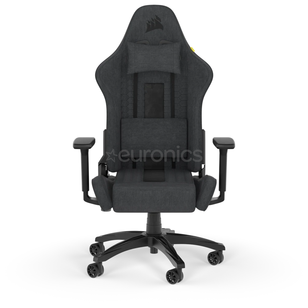 Corsair TC100 Relaxed Fabric, must/hall - Mänguritool
