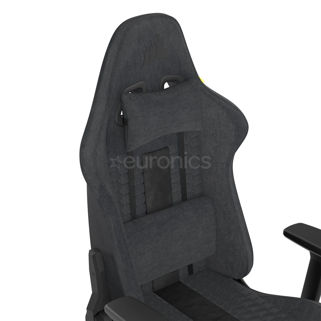 Corsair TC100 Relaxed Fabric, must/hall - Mänguritool