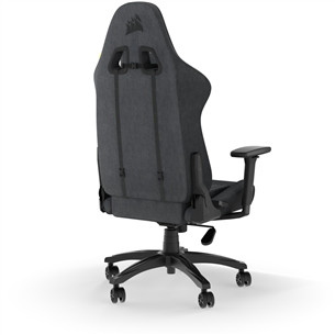 Corsair TC100 Relaxed Fabric, black/grey - Gaming chair