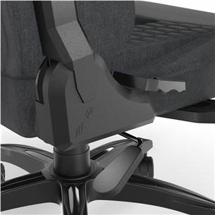 Corsair TC100 Relaxed Fabric, black/grey - Gaming chair