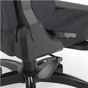 Corsair TC100 Relaxed Fabric, must/hall - Mänguritool
