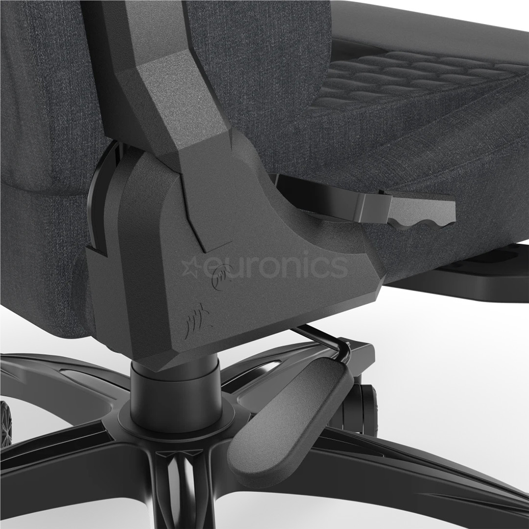Corsair TC100 Relaxed Fabric, black/grey - Gaming chair