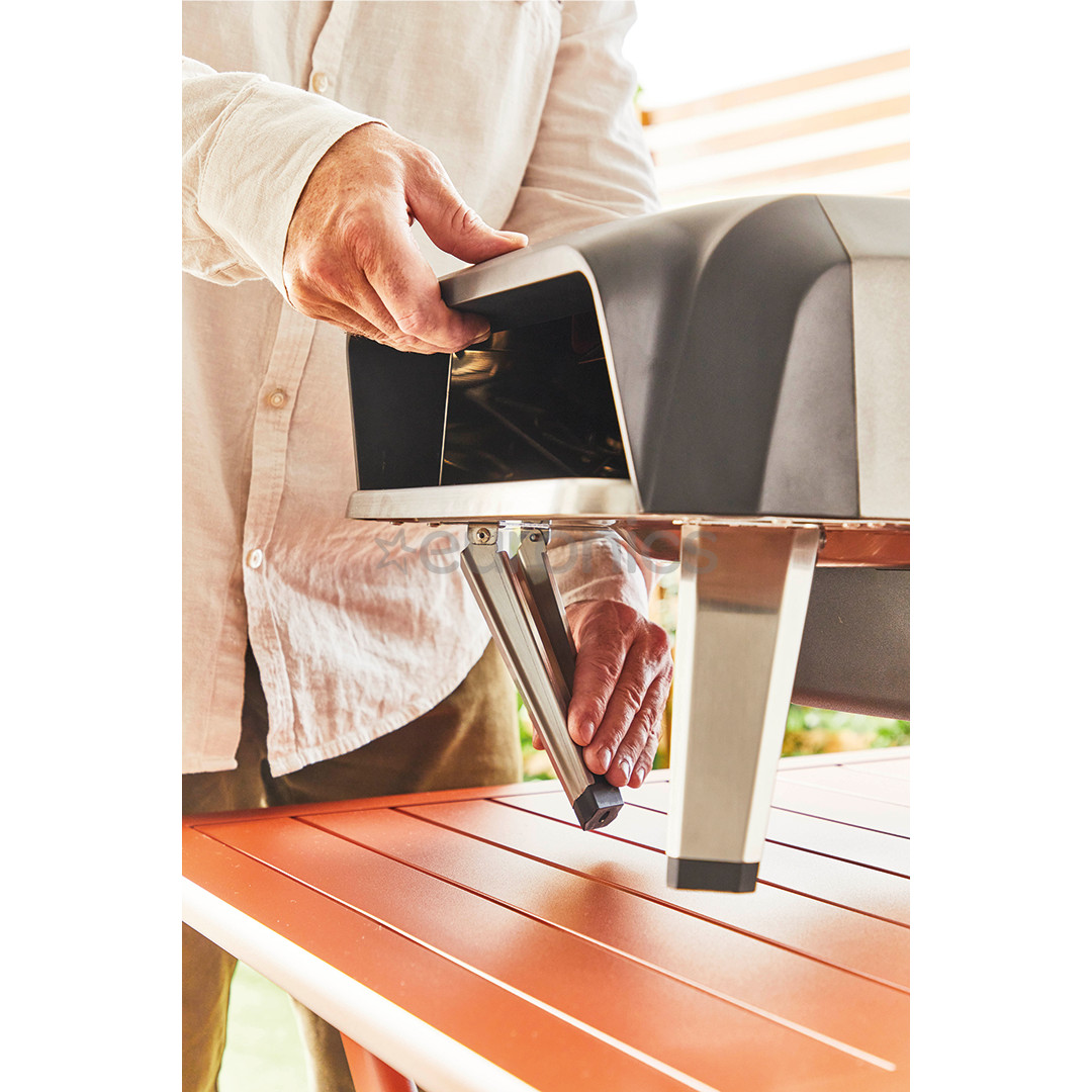 Tefal Pizza Pronto, grey - Gas outdoor pizza oven