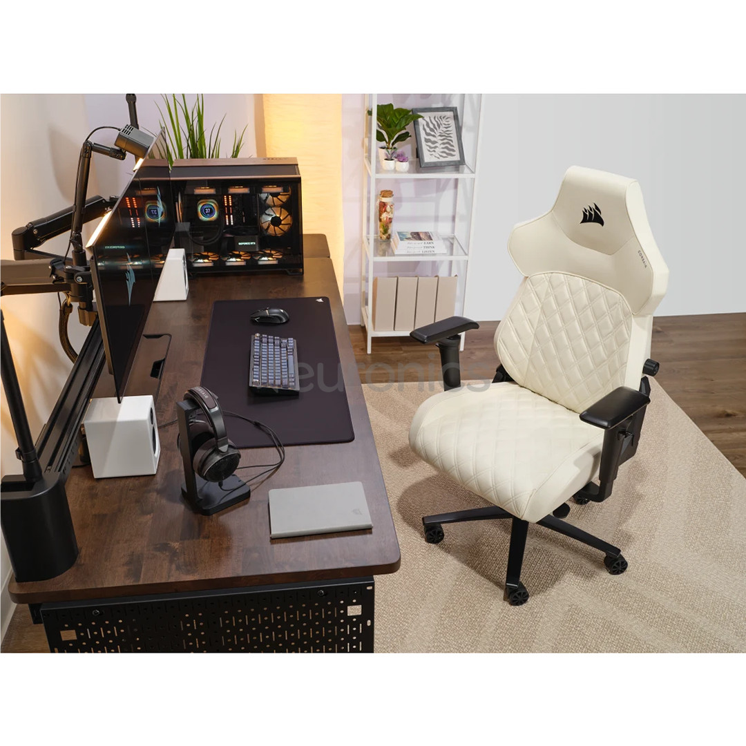 Corsair TC500 LUXE Fabric, frost - Gaming chair