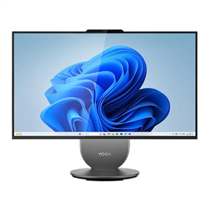 Lenovo Yoga AIO 27IAH10, 27'', QHD, IPS, 120 Hz, Ultra 9, 16 GB, 1 TB, RTX 4050, hall - Kõik ühes lauaarvuti F0J2002LNY