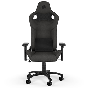 Corsair T3 RUSH Fabric, must - Mänguritool 840006695806