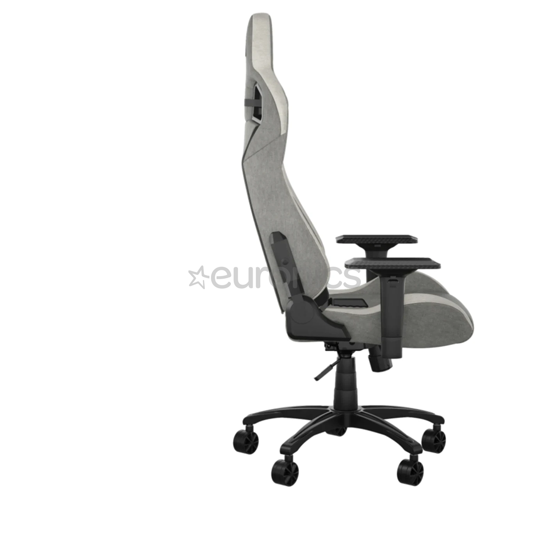 Corsair T3 RUSH Fabric, hall/valge - Mänguritool