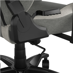 Corsair T3 RUSH Fabric, hall/valge - Mänguritool