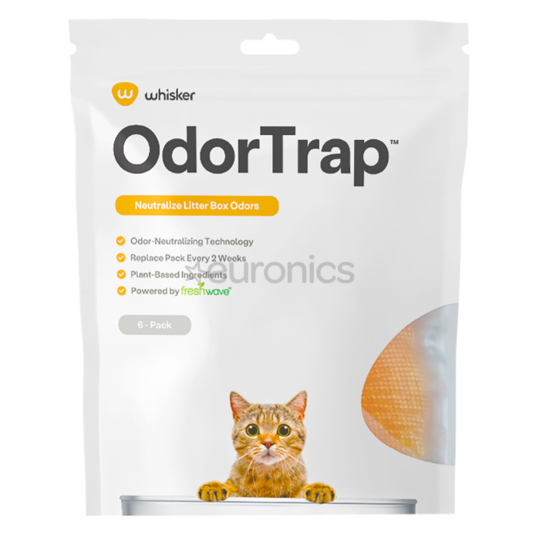 Whisker Litter-Robot 4, OdorTrap, 6 шт. - Улавливатель запахов