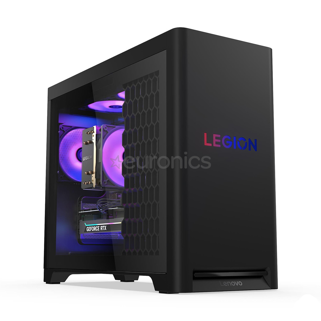 Lenovo Legion T5 30IAS10, Ultra 7, 32 GB, 1 TB, RTX 5070 Ti, must - Lauaarvuti