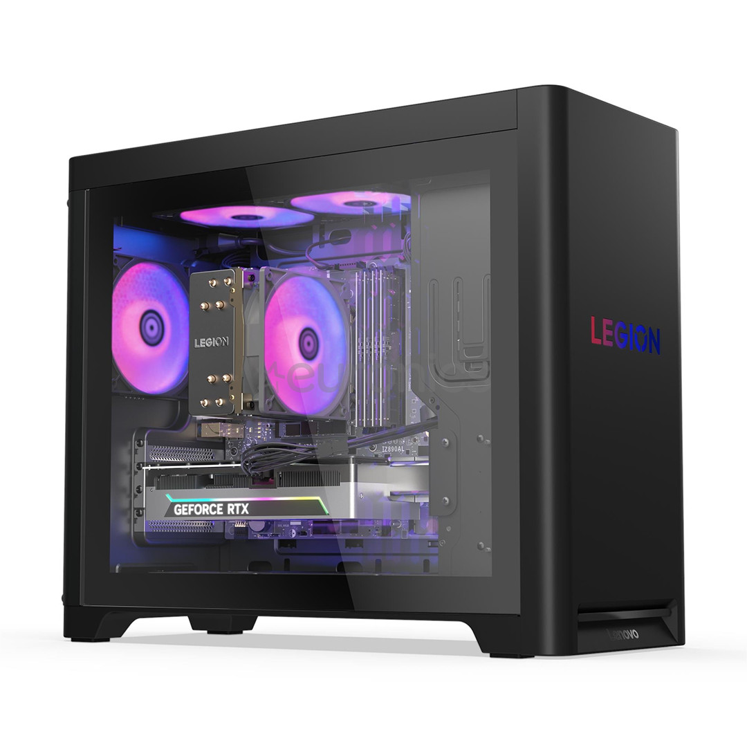 Lenovo Legion T5 30IAS10, Ultra 7, 32 GB, 1 TB, RTX 5070 Ti, must - Lauaarvuti