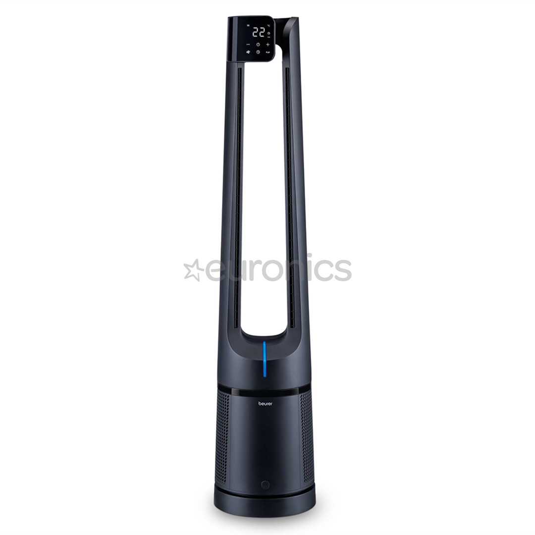 Beurer PureFlow 2-ühes, tumesinine - Õhupuhastaja-ventilaator