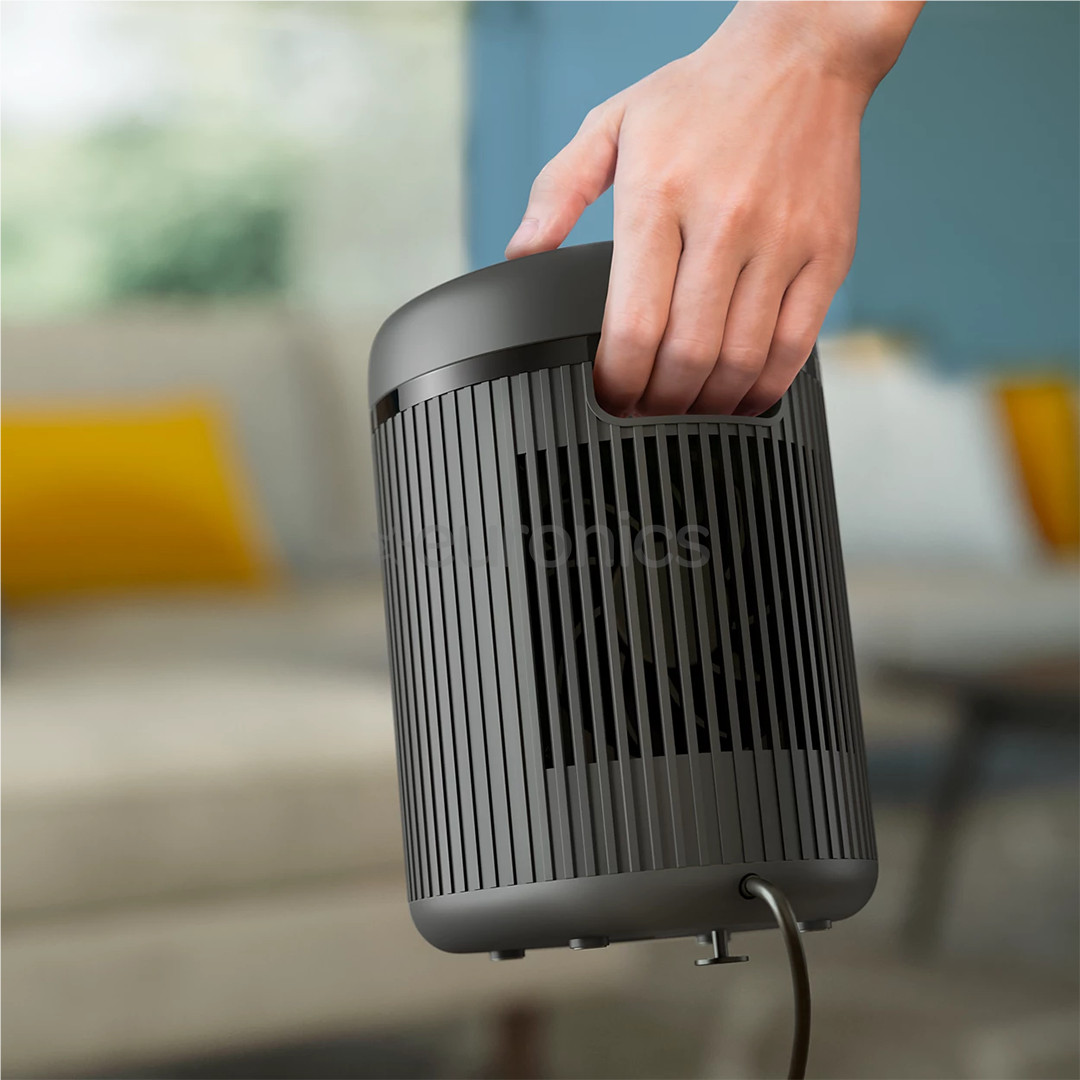 Philips 2000 Series, 1500 W, dark grey - Compact ceramic heater