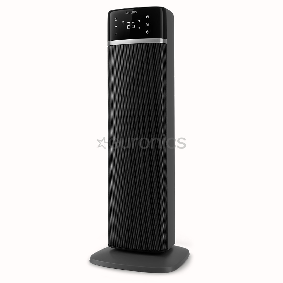 Philips 5000 series, 2000 W, dark grey/black - Tower Ceramic heater