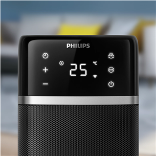Philips 5000 seeria, 2000 W, tumehall/must - Torn-soojapuhur