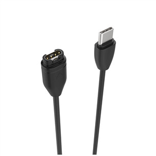 Fixed USB-C Charger, Garmin, black - Charger