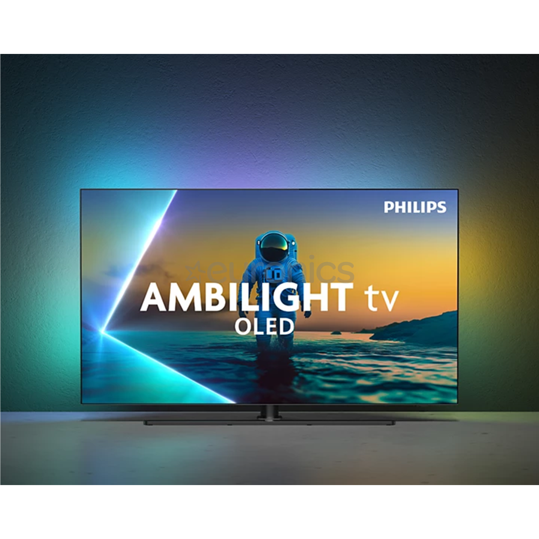 Philips OLED860, 65'', 4K UHD, OLED, tumehall - Teler