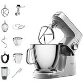 Kenwood Titanium Chef Baker XL, 7 L / 5 L, 1200 W, hõbedane - Köögikombain