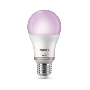 Philips Wiz Full Color Smart LED Bulb, E27, белый - Светодиодная лампа 929004583321