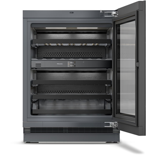 Miele, 32 pudelit, kõrgus 82 cm, must - Integreeritav veinikülmik