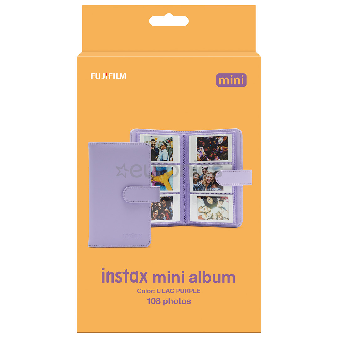 Fujifilm Instax mini Album, сиреневый - Фотоальбом